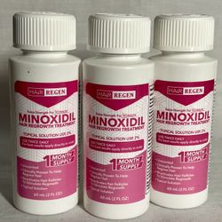 Minoxidil Hair Loss Regrowth Serum Like Rogain 