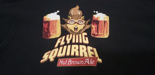 Hops Brewry Flying Squirrel Tshirt