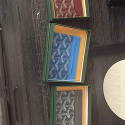 NEW GOYARD CARD HOLDERS