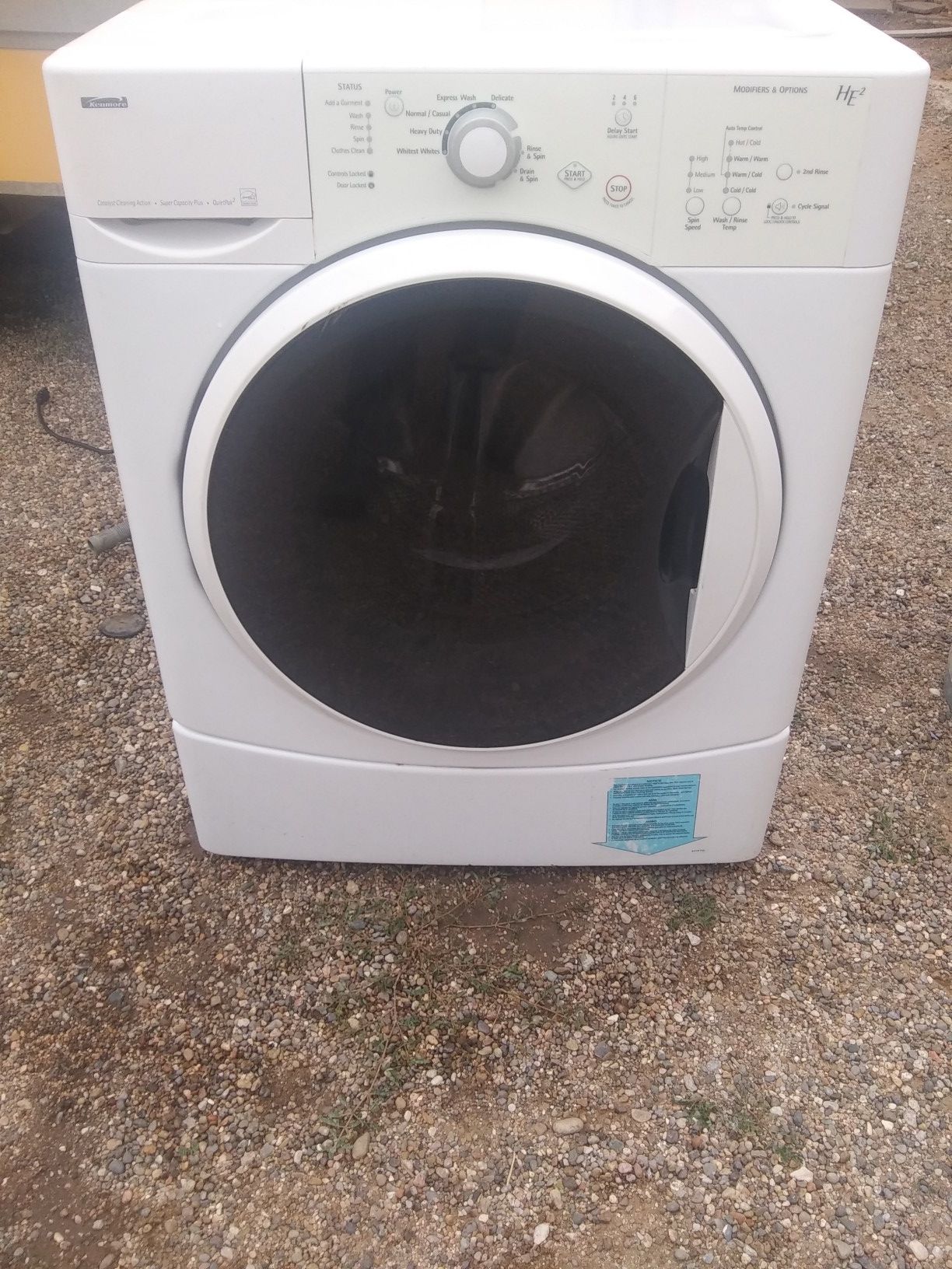 Lavadora kenmore HE2 buenas condiciones