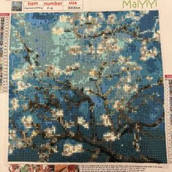 Van Gogh Almond Blossoms Diamond Art Picture