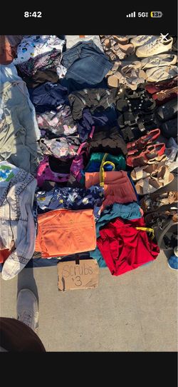Scrubs tops and bottoms $3 each