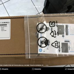 NEW HP DESK COMPUTER 32” PAVILION TOUCH SCREEN FULL CUSTOMIZED.