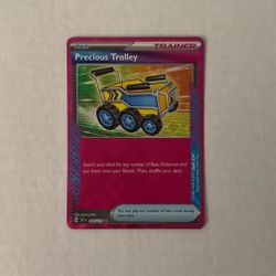 Precious Trolley Pokemon Card