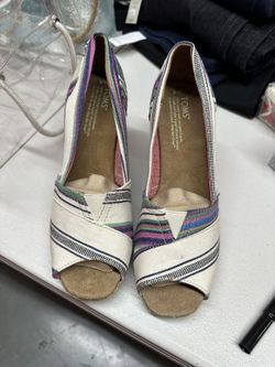 Toms Wedge Open Shoe 