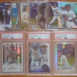 Wander Franco Rookie Card Lot Of 3 - Refractors - Cheap!!!!