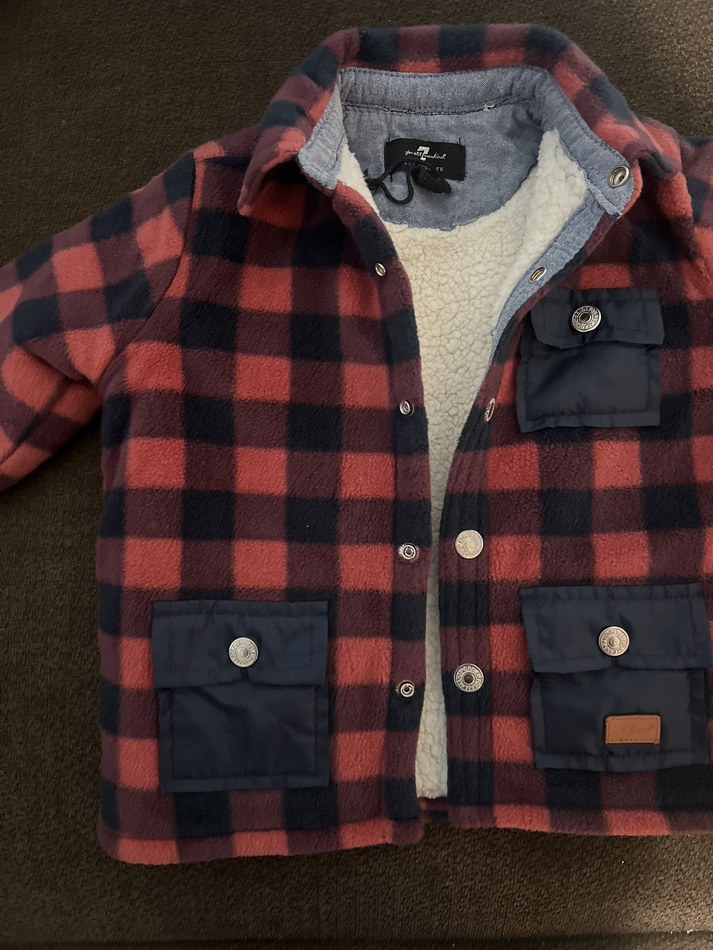 Super Warm Sherpa Lined Toddler Jacket