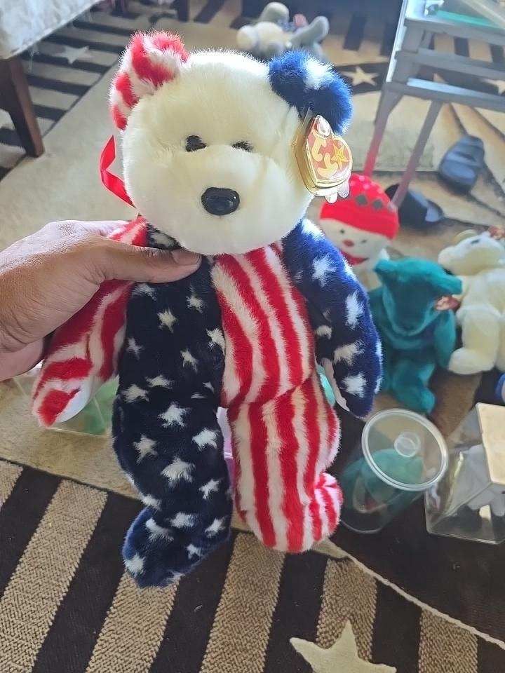 Beanie Babies Star Spangled American