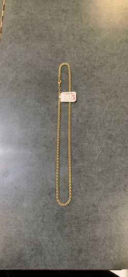 14k Franco Link Necklace