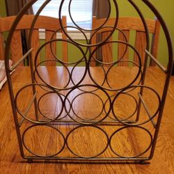 Vintage wine rack
