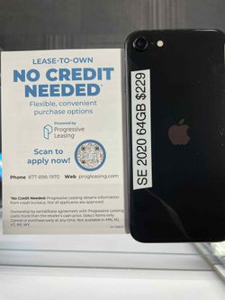 IPHONE SE 64GB - $50 DOWN - NO CREDIT CHECK