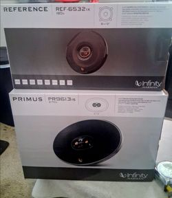 Infinity Two Pack 6.5 and 6x9s Brand New In The Boxes