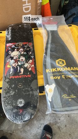 Skateboard Decks Primitive Mha And Soy Sauce 