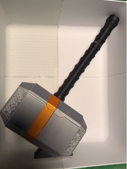 3D Printed Thor Mjolnir Hammer Replica