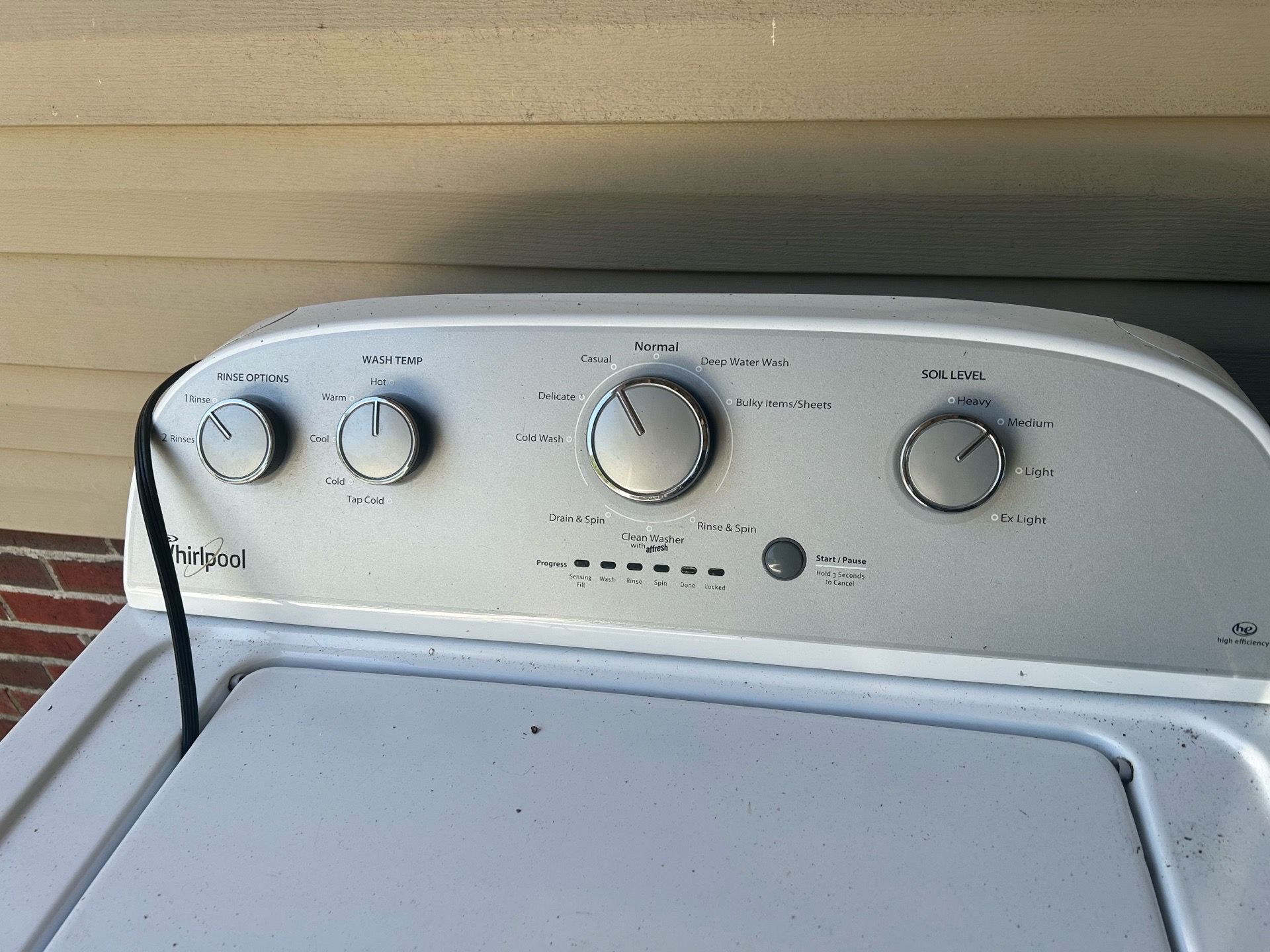 Washer dryer