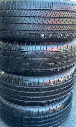 4 Llantas Usadas Yokohama Geolandar 225/60/17 $220 las 4