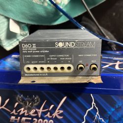 Sound stream Amp D60II
