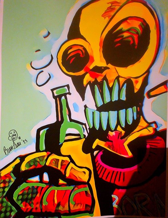 Today Only Street Art Poster Signed $20 Pick Up Only