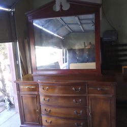 Dresser With Mirror 60 Wide 34 Tall 18 Deep
