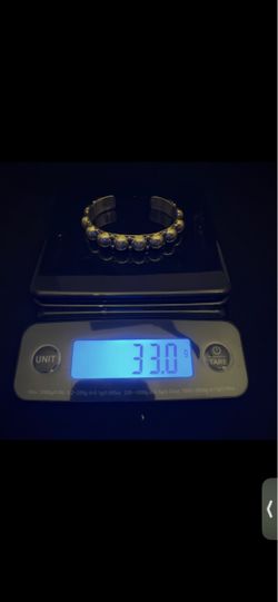 .925 Sterling Silver Ring (Size 6) + Cuff Bracelet Set