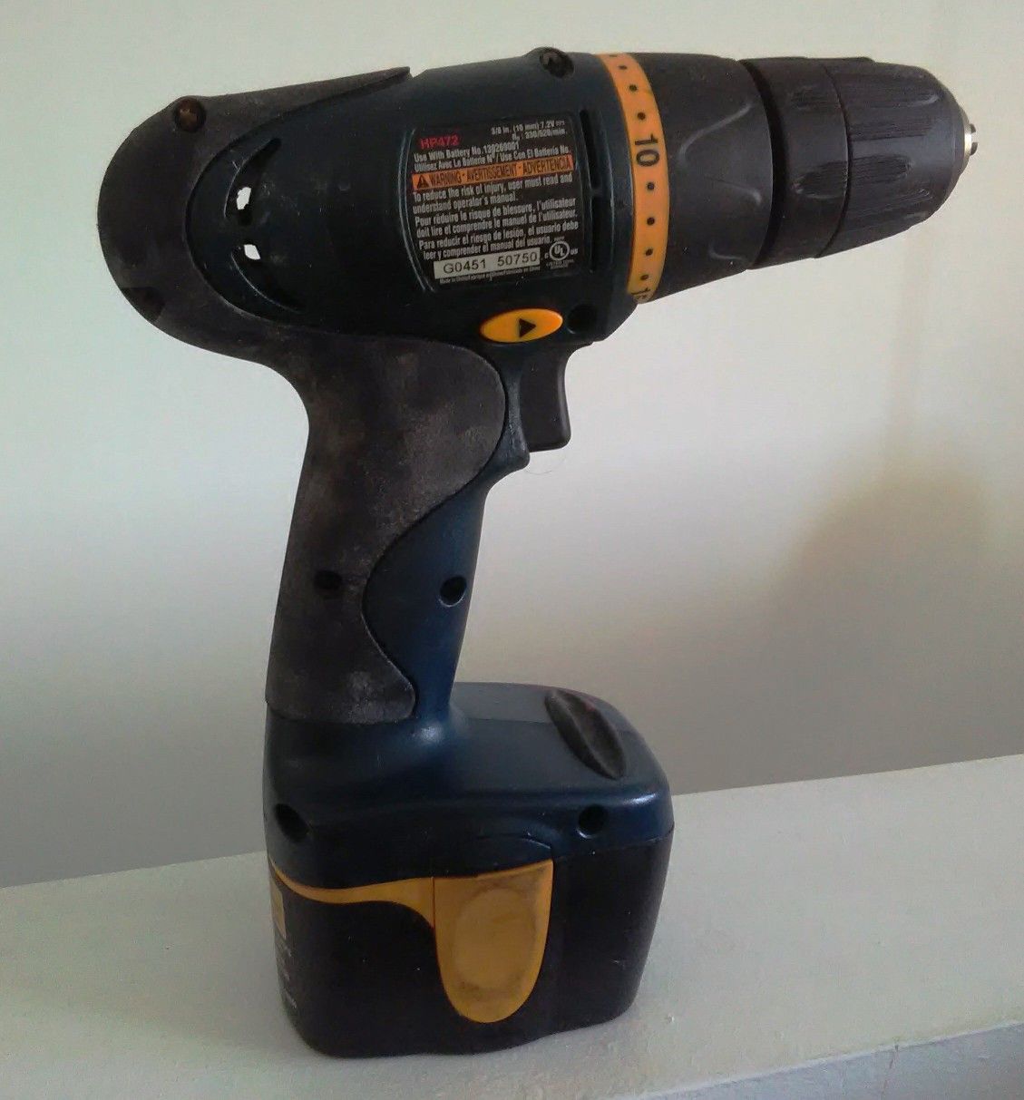 RYOBI HP472 Cordless 7.2 V Drill Driver (No charger) for Sale in Miami
