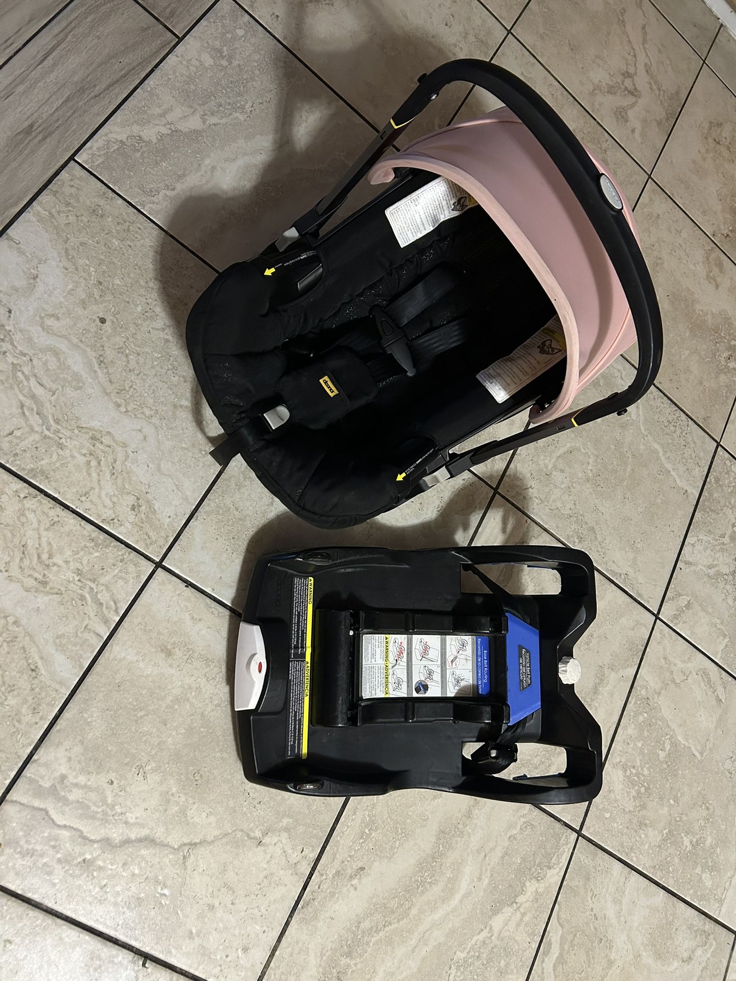 Pink Donna Car seat Stroller