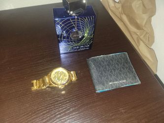 Selling a Micheal kors watch, club de nuit 6.8 fl oz, wallet