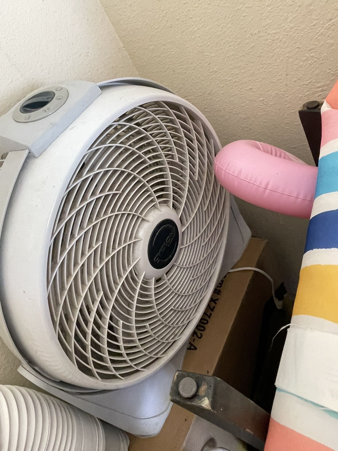 Heavy Duty White Fan