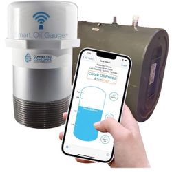 Smart Oil Gauge - Wi-Fi Heating Oil Tank Gauge with Smart Monitoring - Fuel Tank Gauge 