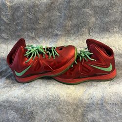 Nike LeBron 10 Christmas Size 12 2012 Euc