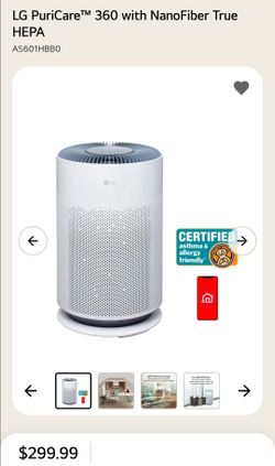 LG air purifier