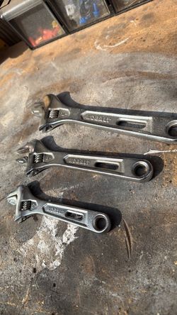 Kobalt Adjustable Wrench Set