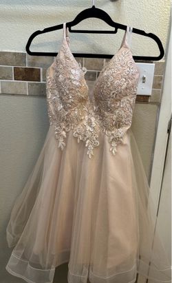 Party Dress Beige Small(OBO)