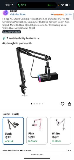 Fifine AM8T Gaming Microphone