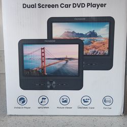 $60- yes it's available! Fangor dual dvd- play 2 different movies at the same time!!! Brand New!