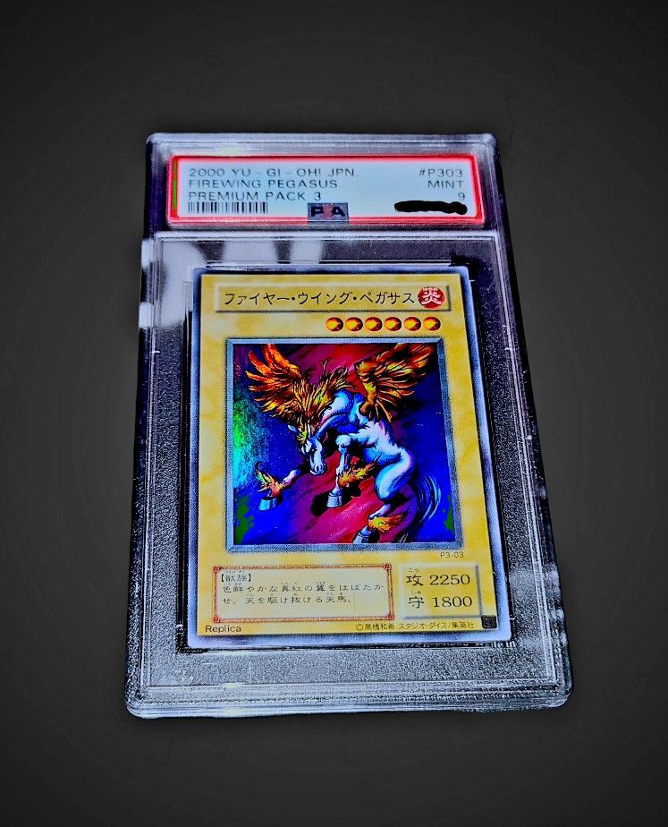 Yugioh Firewing Pegasus PSA 9