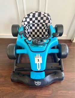 Baby Walker with Wheels, 5-in-1 Adjustable Height and Speed Walker