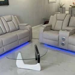 Electric reclining room set