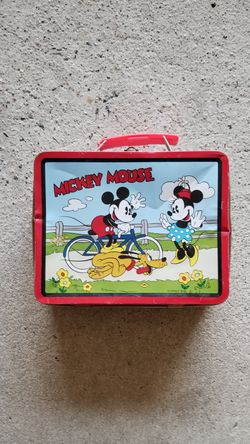 Mickey mouse collector's lunchbox