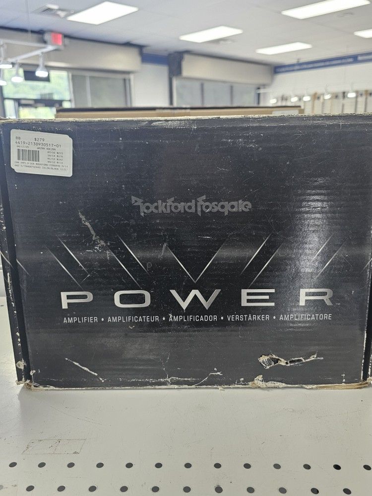 Rockford Fosgate Car Amp. T400-2. ASK FOR RYAN. #4(contact info removed)517-01