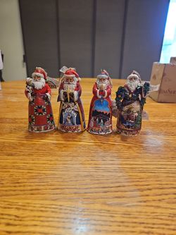 Jim Shore Santa Ornaments No Boxes