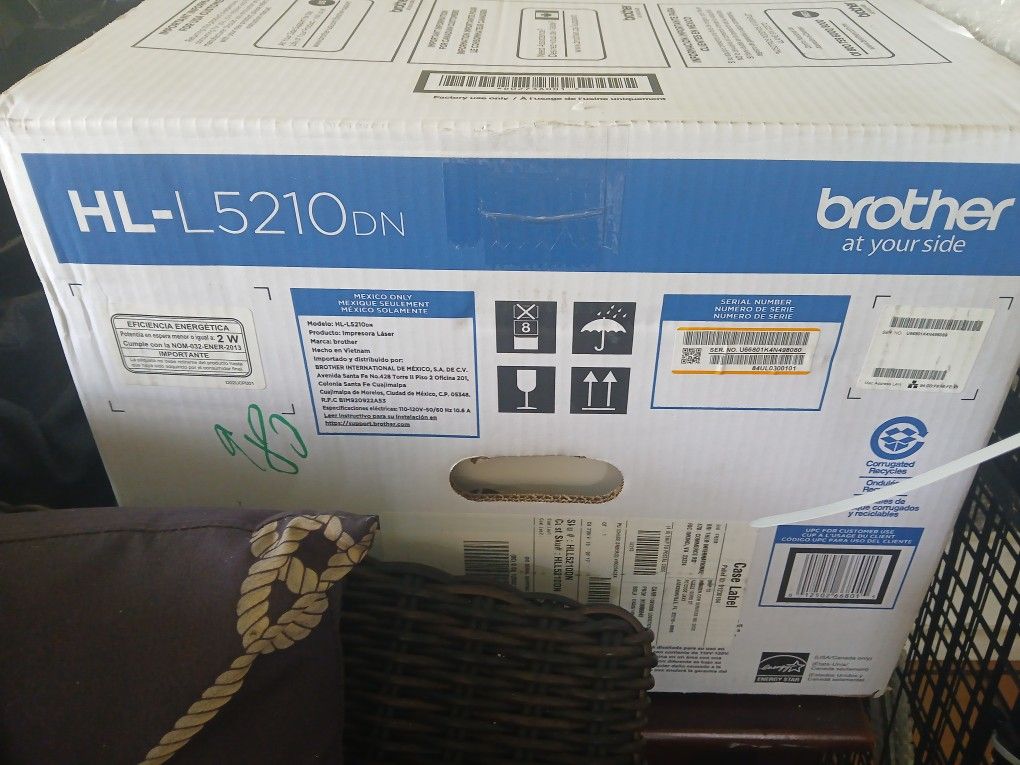 WIFI Brother Printer Wireless Hl-L5210dn