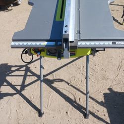 RYOBI
15 Amp 10 in. Compact Portable Corded Jobsite Table Saw with Folding Stand