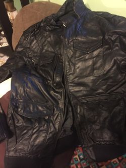 Men's Large Leather Jacket