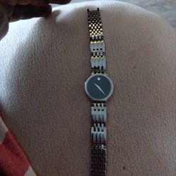 MOVADO  woman watch   black