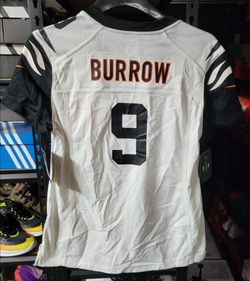 *NEW* NIKE Joe Burrow #9 Cincinnati Bengals NFL On Field Women's Jersey Size Med