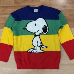 Peanuts Snoopy Women’s Sweater, Size M