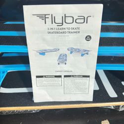 Flybar 3-in-1 Learn to Skate Skateboard Trainer Set