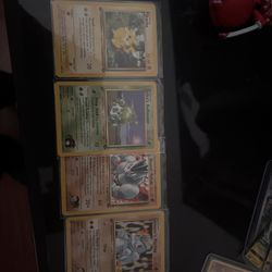 First edition Pokemon Cards 