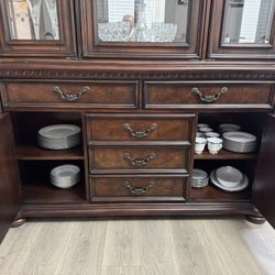 Formal Dinning Table and China Cabinet 
